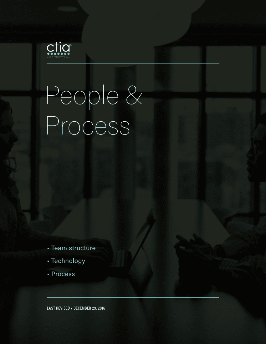 People + Process report cover