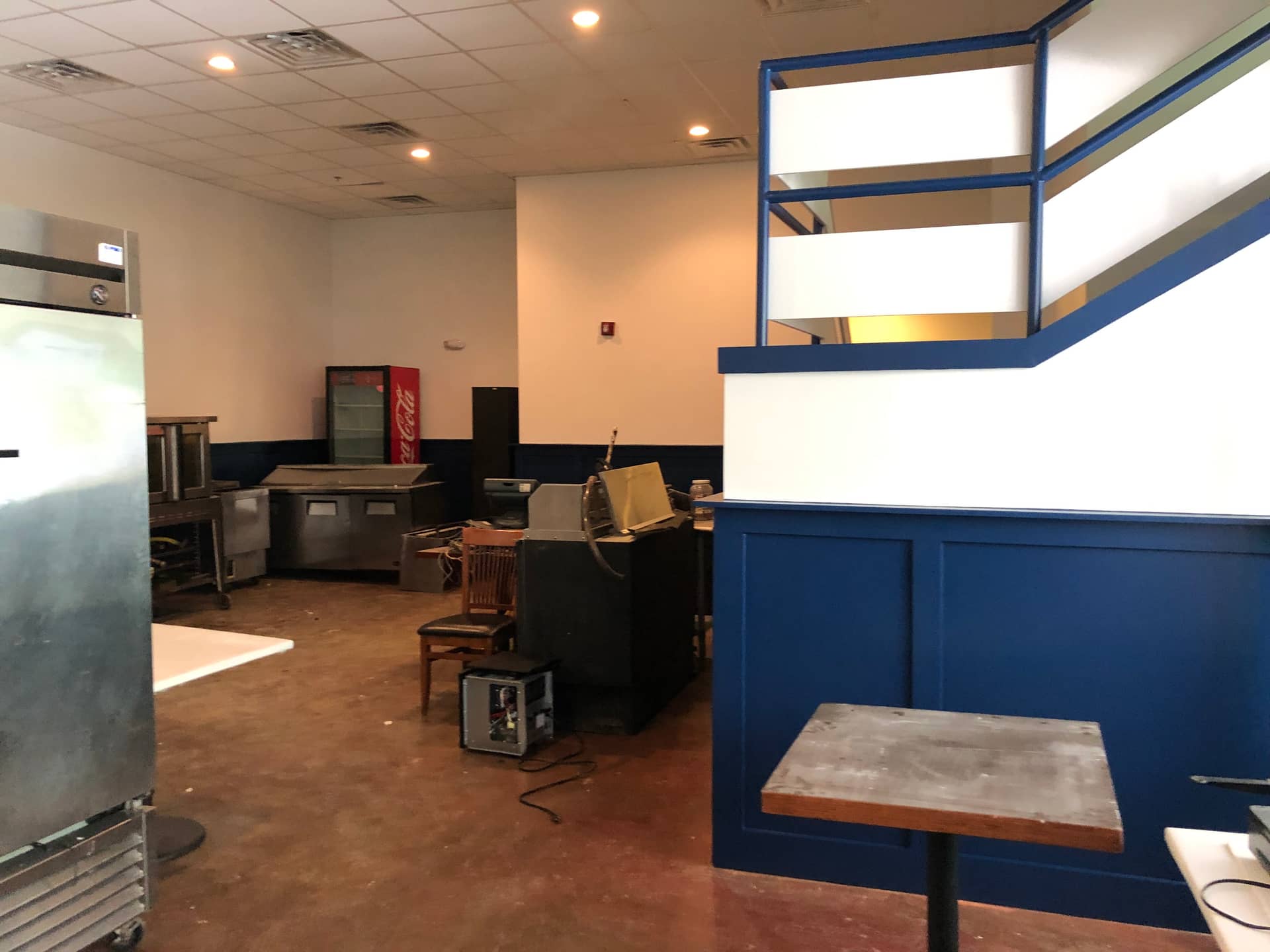 Dining area view