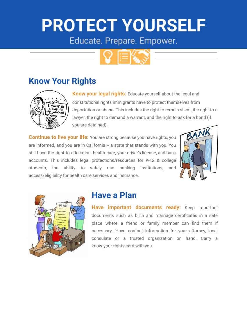 PROTÉGETE · English fact sheet · cover