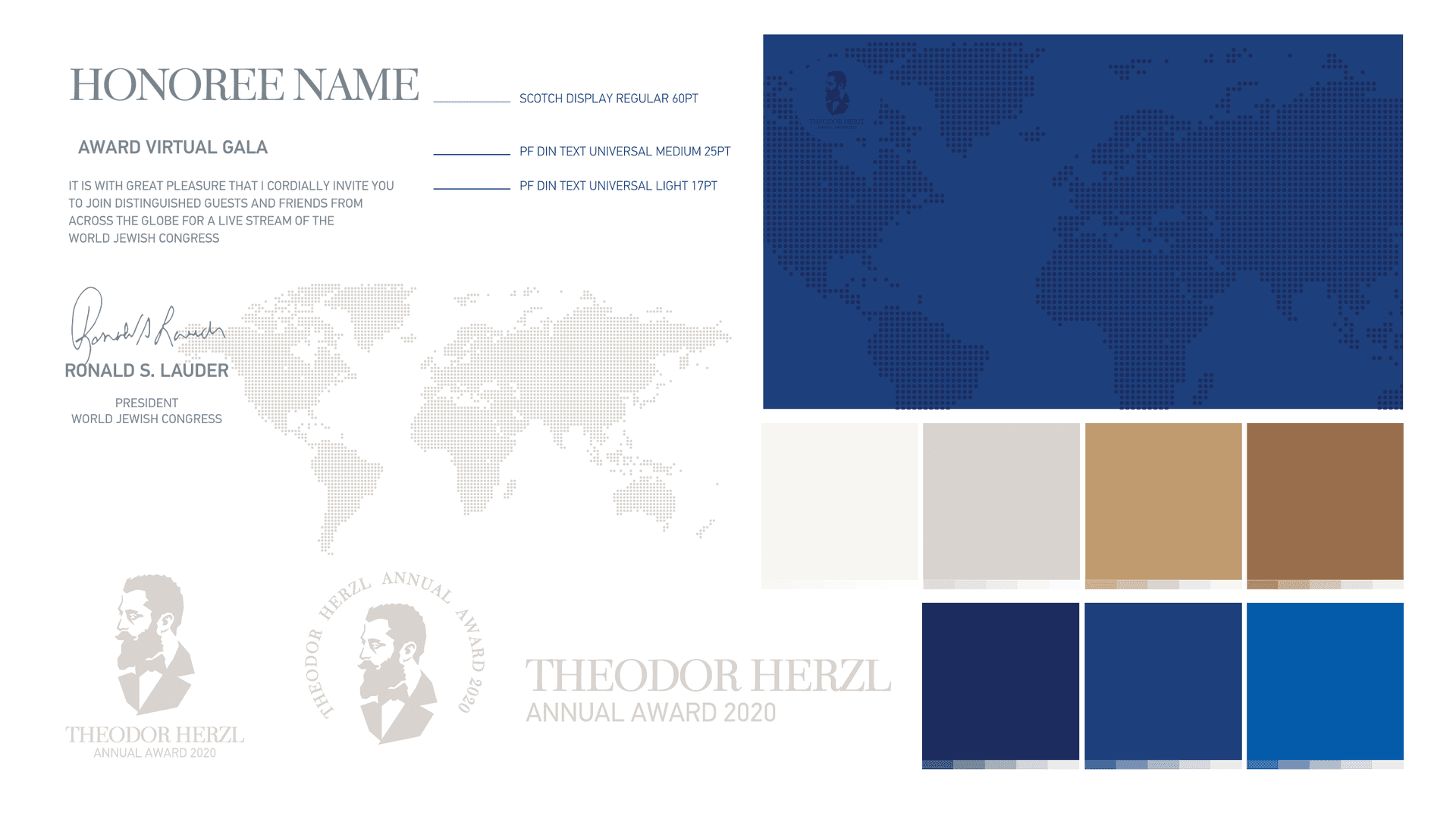 Theodor Herzl Award · styleguide cover