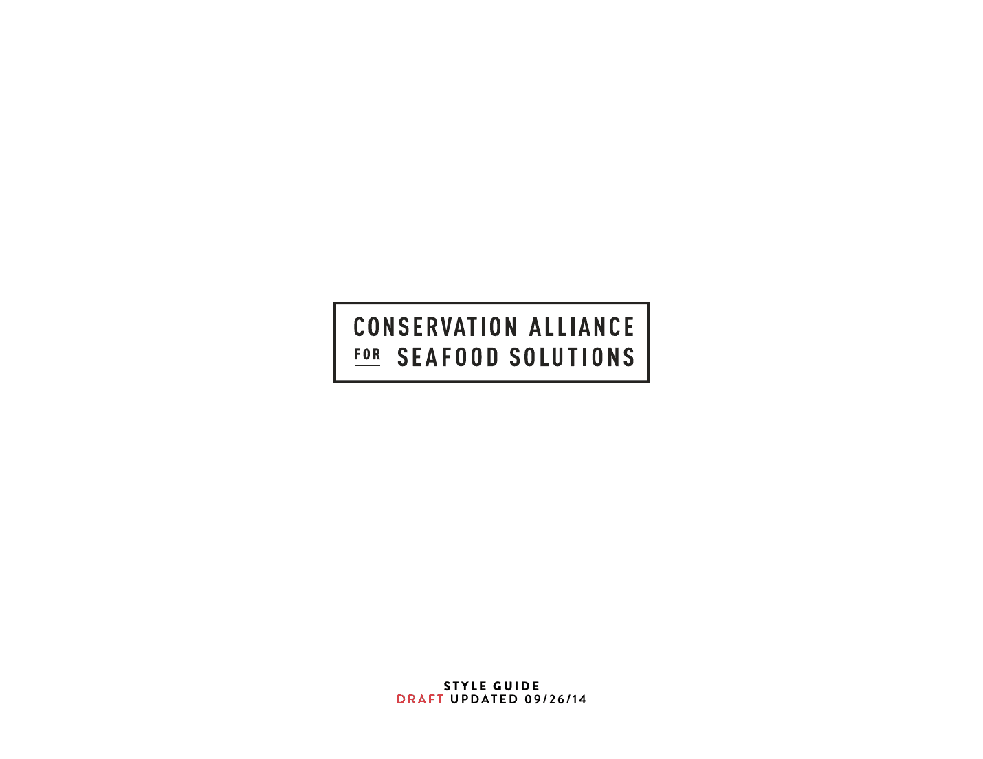Style guide cover · draft 09/26/14