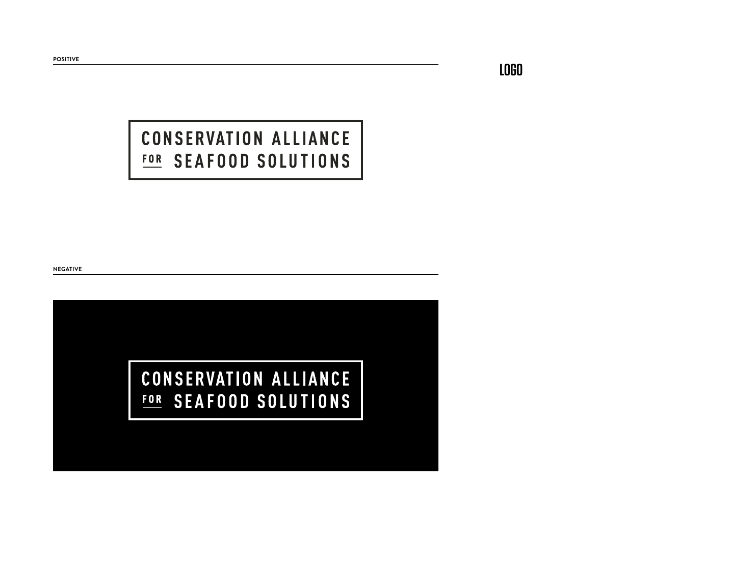 Style guide page · positive + negative variants