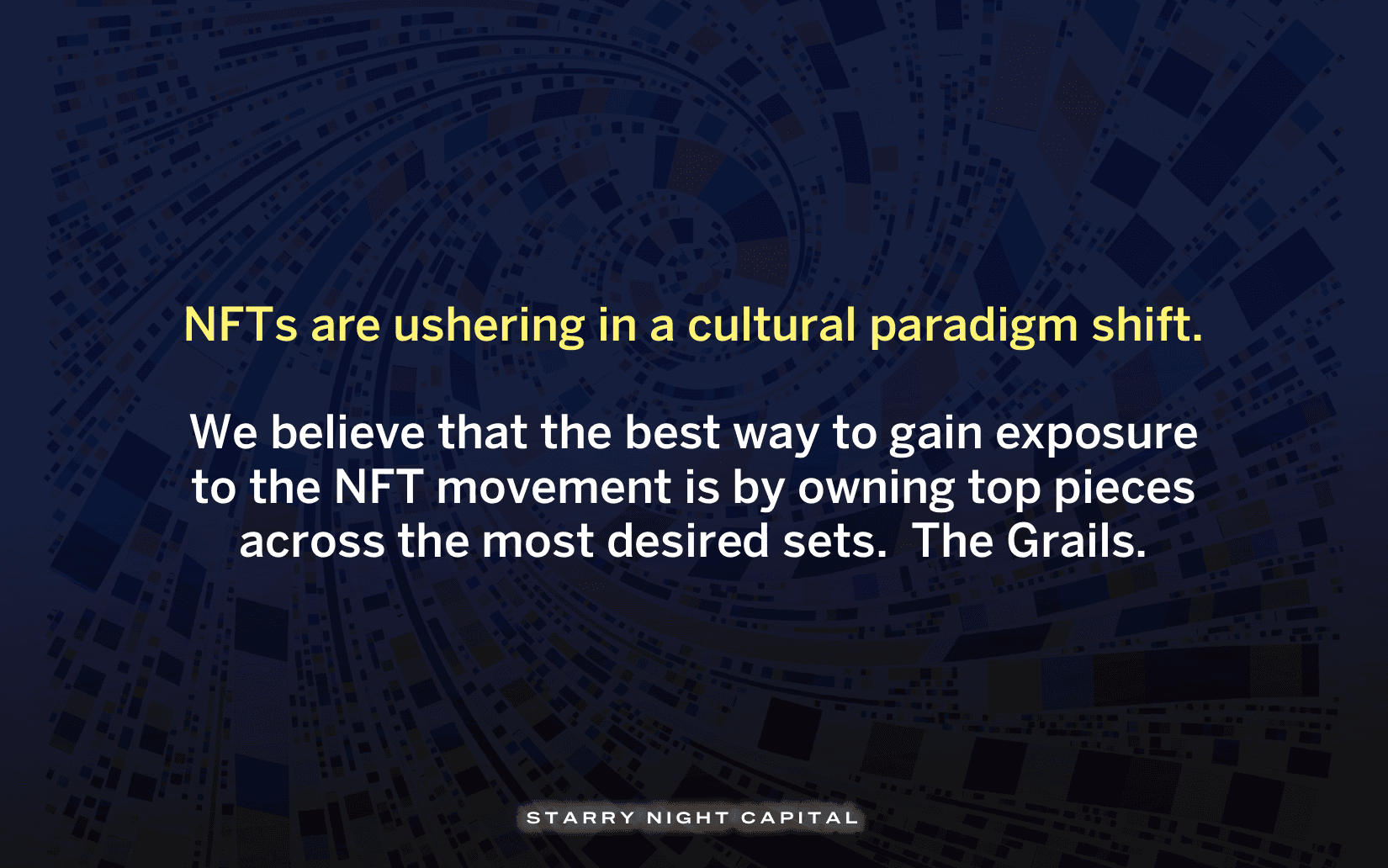 Thesis slide · cultural paradigm shift · the Grails