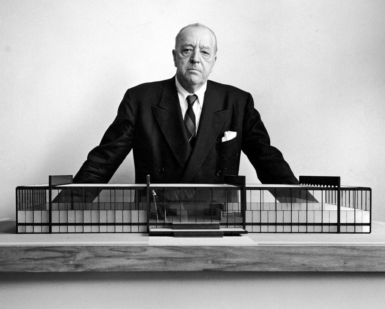 The only public library Mies built.
