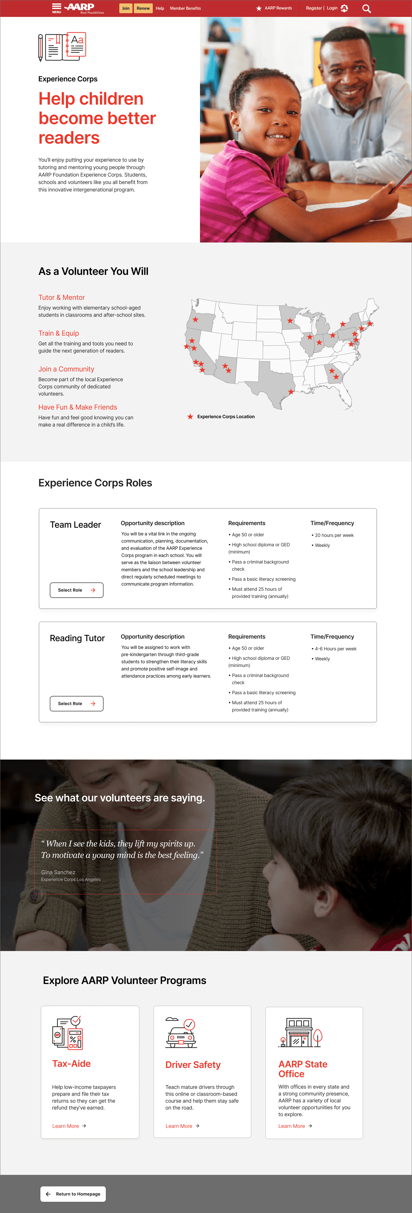 Experience Corps program