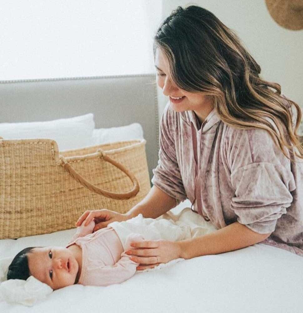 BoodyBaby — a parent and a newborn, the campaign’s framing