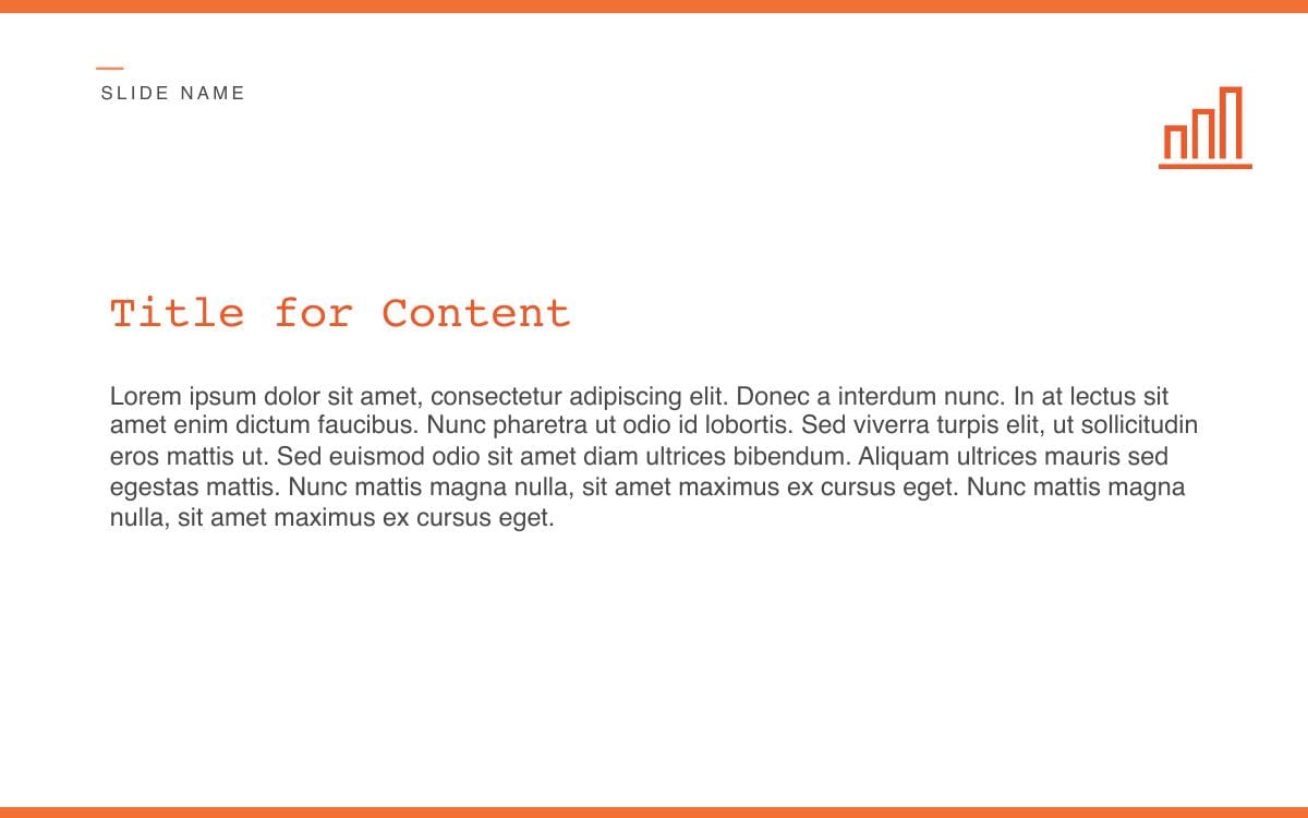 Presentation chapter divider