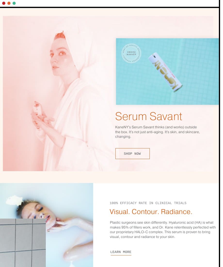 The website.