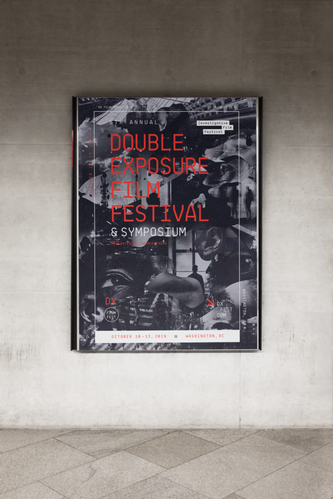 Framed poster