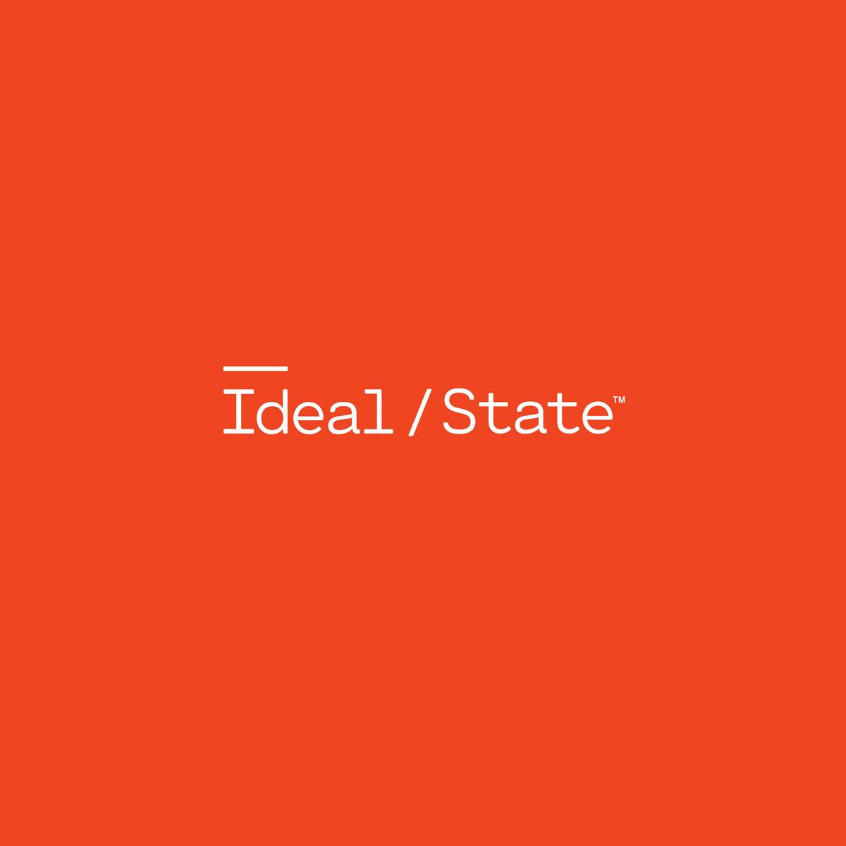 Horizontal, Reverse on Tangerine