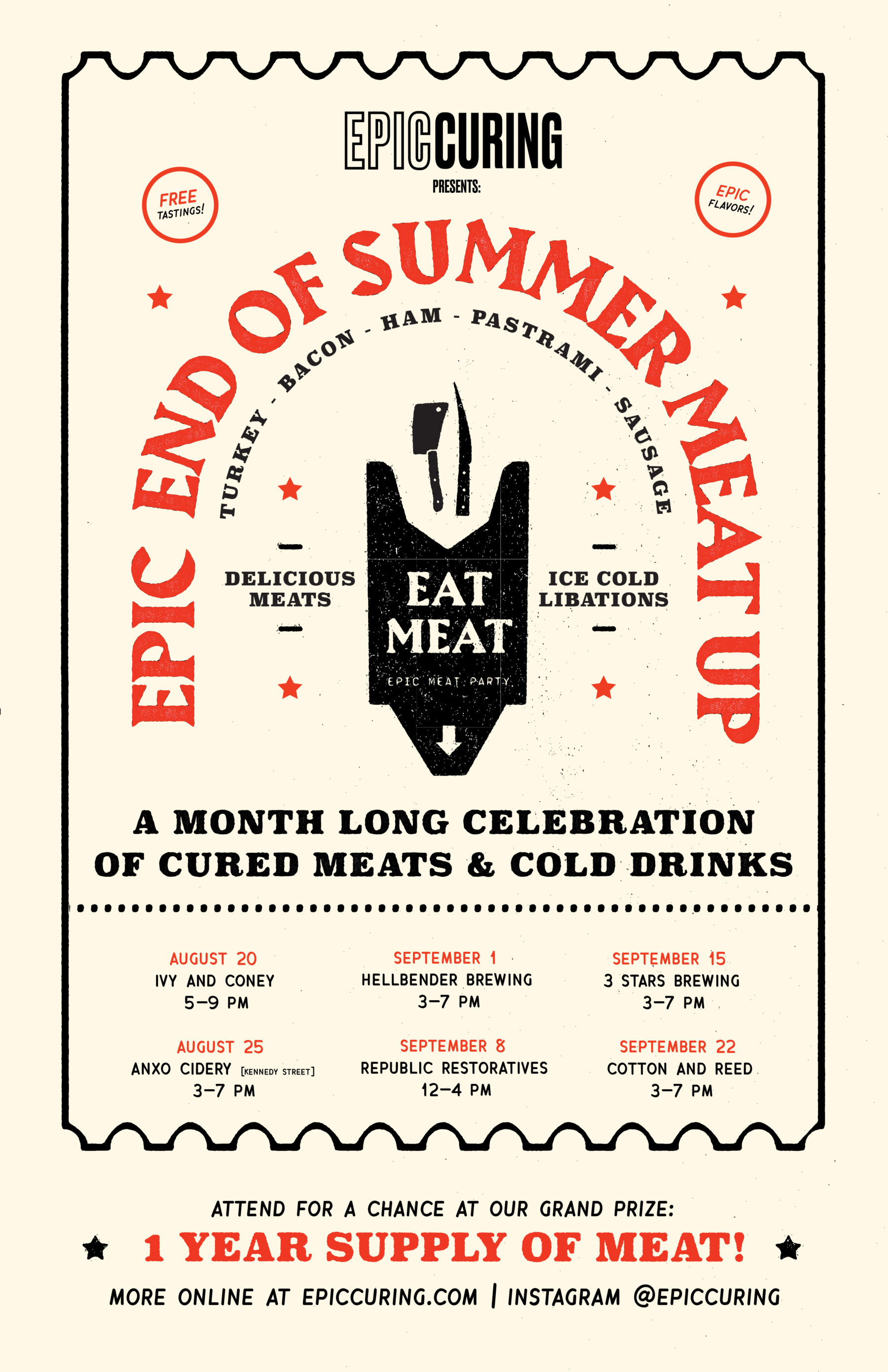 Epic End of Summer Poster